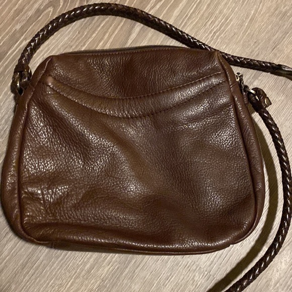 Genuine leather woolrich crossbody/shoulder bag - Picture 5 of 8